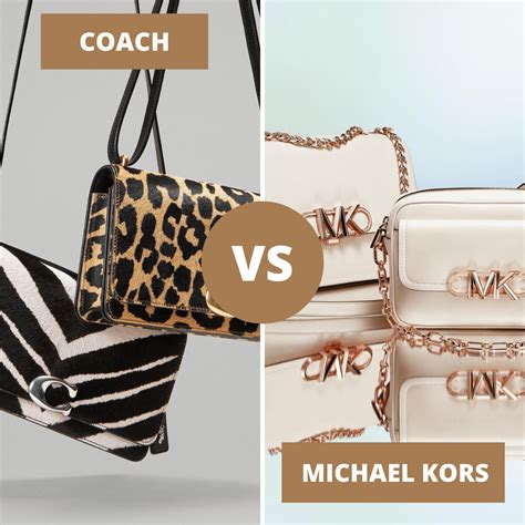 coach vs michael kors brand values|michael kors vs coach bags.